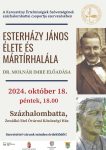 Esterházy János élete és mártírhalála – Dr Molnár Imre elődása