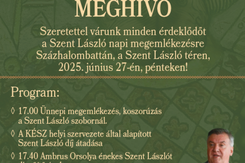 Szent László napi megemlékezés 2025
