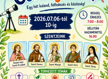 Nyári tábor gyerekeknek 2026